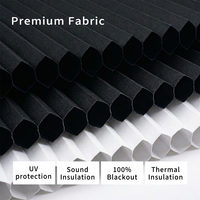 Persiana Triangular Inteligente Irregular Motorizada Eléctrica Opaca para Privacidad, Persianas Celulares en Forma de Trapezoide para Cuarto de Solárium y Loft