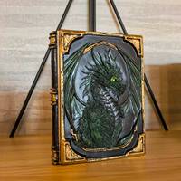 Nouveau produit Dragon Relief Design cahier exquis Dragon sculpture rétro cahier décoration livre ornement