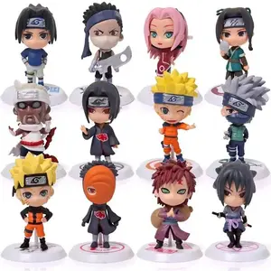 Minrong toptan 6 stil anime Narutos pvc aksiyon modeli şekil oyuncaklar Narutos aksiyon figürleri