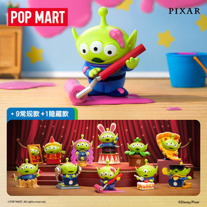 POPmart 100% Original, Material PVC, Serie de Experiencia Inmersiva Alien de Pixar, Caja Sorpresa Secreta, Escala 1/12, Enchufe Estadounidense, Misterioso - Product Image 3