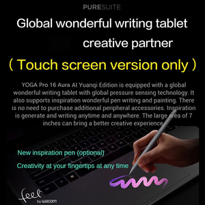 Nuevo Portátil de Diseño Empresarial Lenovo YOGA Pro 16 Aura Ultra7-356H 32GB 1TB RTX5060 Pantalla Táctil OLED de 16 Pulgadas 3.2K (Tableta de Escritura + Lápiz Óptico) - Product Image 4