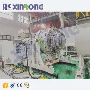 factory price pe pipe Making Production Line with vacuum forming tank multi-claw haul-off