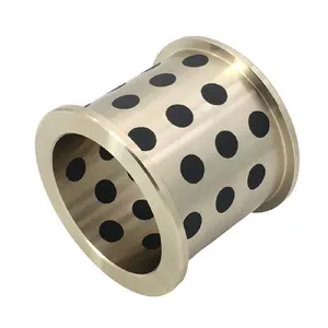 JDB self lubricating bearing bush, graphite bronze bushing solid metal bushings