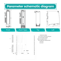 Controlador de Programación PLC Original Nuevo de la Marca Siemens SIMATIC S7-1500 DI 16x24VDC BA 6ES7521-1BH00-0AB0 Módulo de Entrada Digital