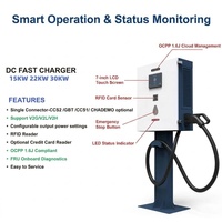 Estación de Carga Rápida Bidireccional de CC para Vehículos Eléctricos, 3 Fases, CCS2, CCS1, GBT, V2G, V2H, V2L, 15KW, 22KW, 30KW