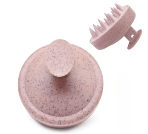 1 pièce Brosse en silicone pour shampoing, massage corporel, douche, outil de coiffure professionnel, peigne de massage du cuir chevelu et de lavage des cheveux - Product Image 5