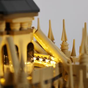 Notre-Dame Cathedral in Paris Plastic Construction Building Blocks Bricks Model <b>Toys</b> Christmas Gift Set with Light for Boys - Product Image 6