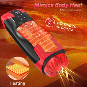 Masturbador Masculino con Calor, Vibración, Rotación y Succión Automática, Juguete Sexual <span class=keywords><strong>para</strong></span> Hombres - Product Image 3