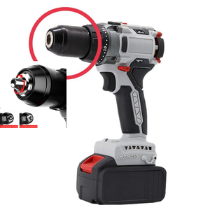 Taladro percutor inalámbrico sin escobillas de 20V con batería, de alta resistencia, 13mm, taladro atornillador de impacto - Product Image 1