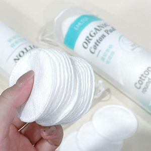 Almohadillas redondas de algodón LMLTOP de 100 unidades SY430, almohadilla desechable para quitar el maquillaje de uñas faciales, almohadilla cosmética personalizada para el cuidado de la piel de salón sin pelusa - Product Image 2