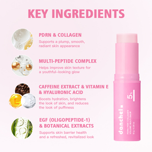 Baume multi-usages en <span class=keywords><strong>stick</strong></span> PDRN Collagène Volume, anti-rides, raffermissant, éclaircissant, hydratant léger pour soins quotidiens de la peau (vente en gros) - Product Image 6