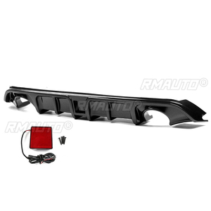 ดิฟฟิวเซอร์หลังคาร์บอนไฟเบอร์ สปอยเลอร์กันชนหลัง ชุดแต่งพร้อมไฟเบรก สำหรับอินฟินิตี้ คิว60 ปี 2017-2022 - Product Image 3