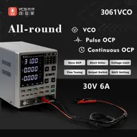 Alimentation électrique CC réglable YCS 3061VCO 30V6A avec protection OCP pour la réparation de téléphones, testeur de tension et de courant numérique multifonctionnel