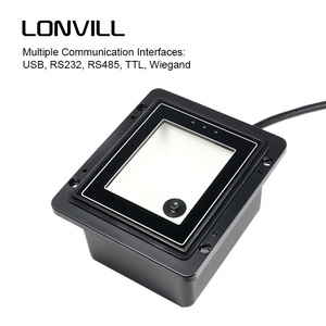 LONVILL impermeable incrustado escáner de código QR lector de escáner de código de barras 2d, escáner de código de barras 2d inalámbrico para la venta - Product Image 6