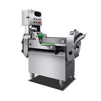 Industriële roestvrijstalen voedselsnijmachine 800kg/u voor restaurant, hotelkeuken, multifunctioneel voor groenten, aardappelen en fruit