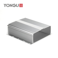 Boîtier de commande en aluminium extrudé de haute qualité Yonggu H38 234x80.6MM, fabrication OEM, finition anodisée