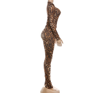 Neuheiten 2026 Frühling Heiße Sexy Damenkleidung Leoparden-Print 2-Teiliges Hosen-Set - Product Image 2