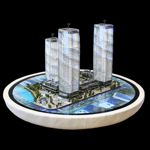 Customized Modern Skyscraper Office Building Model With 3D Model Design High 3D Printing for Apartment Use Architectural Model - Product Image 2