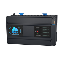 Controlador PLC de 24V CC, 24 Entradas Digitales, 16 Salidas de Relé para Sistemas de Programación de Automatización Industrial Complejos
