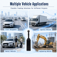 Traceur GPS GSM 2G pour véhicule KS199A-2G 9-36VDC avec détection ACC, alarme géofence et configuration de projet