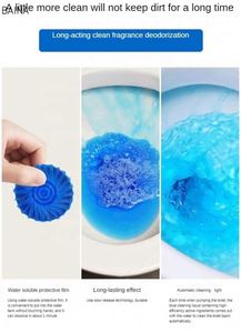 Tablettes nettoyantes automatiques pour cuvettes de toilettes, bloc solide à bulles bleues, vente en gros - Product Image 4