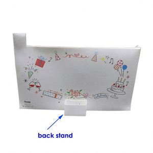 Cartes de vœux musicales lumineuses avec chansons d'<span class=keywords><strong>anniversaire</strong></span>, de mariage et de Noël, cartes <span class=keywords><strong>audio</strong></span> musicales - Product Image 2