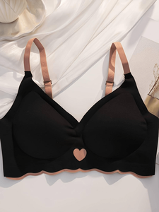 Bralettes Personalizados OEM <span class=keywords><strong>para</strong></span> Mujer, Suaves, Cómodos, Transpirables, Sin Costuras, <span class=keywords><strong>para</strong></span> <span class=keywords><strong>Adolescentes</strong></span> y Chicas - Product Image 3