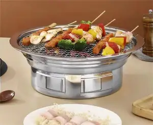 Professional High Quality Stainless Steel Lar Outdoor Barbecue Grill Multi-Function For Charcoal New And Reliable Supply