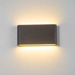 Lámpara Led de pared moderna <span class=keywords><strong>para</strong></span> <span class=keywords><strong>exteriores</strong></span>, Mural <span class=keywords><strong>para</strong></span> porche, jardín, candelabro de pared de arriba y abajo, blanco y negro - Product Image 1