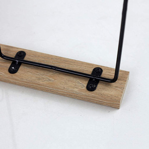HOT Frame Iron Picture With Wooden Double-Sided Hanging and Glass Vase for Home Tabletop <b>Decoration</b> - Product Image 2