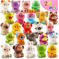 Décompression Kawaii Fidget Squeeze Squishy Stress Toys Soft PU 24 Designs Squishies Slow Rising Stress Relief Squeeze Toys