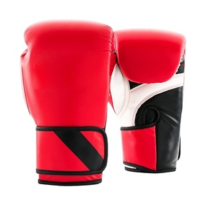 Guantes de boxeo profesionales de cuero PU, alta calidad - Product Image 1
