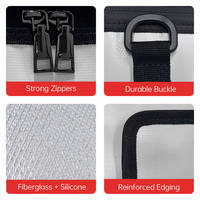Sac de protection ignifuge grande capacité pour batteries LiPo de drone et protection de charge