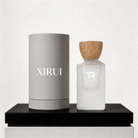 Tube ou boîte carrée personnalisée pour flacon de parfum en verre de luxe de 30 ml 50 ml