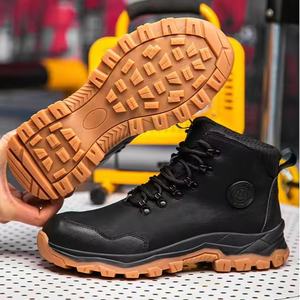 Botas Clásicas para Hombre Personalizadas de Fábrica con Forro de Piel Sintética, Botas Cálidas de Invierno, Botas Chelsea Casuales para Oficina y Uso Diario - Product Image 6