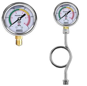 wasserdruckmesser seismischer druckmesser wasserhahn rohr fußbodenheizung wasserpumpe reinigungsmaschine heim - Product Image 4