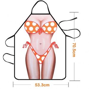 Tablier de cuisine créatif et amusant pour homme musclé, tablier de cuisine pour femme, tablier de cuisson pour dîner, tablier de cuisine, outils de nettoyage domestique - Product Image 1
