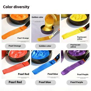 Yeko Professional Grande <span class=keywords><strong>peinture</strong></span> acrylique bouddha or clair de 500ml avec 12 couleurs pour stock d'usine de toile - Product Image 5