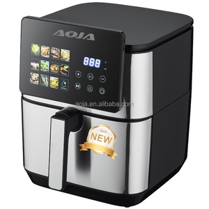 Friteuse à air chaud en acier inoxydable avec fenêtre de visualisation 8L, meilleure vente transfrontalière, grande friteuse sans huile, appareil électrique - Product Image 5