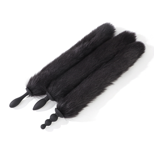 Plug Anale con Coda di Volpe in Silicone, Masturbatore Telecomandato, Stimolatore Prostatico per Uomini e Donne - Product Image 1