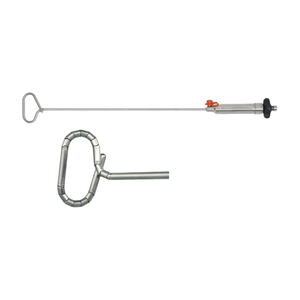 <span class=keywords><strong>Retractor</strong></span> de dedo dorado Instrumento quirúrgico de base de fórceps articulados laparoscópicos manuales en metal inoxidable - Product Image 1