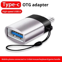 Adaptador OTG Tipo-C Multifunción, Mini Lector de Tarjetas USB 3.0 Portátil, Conector Convertidor para Teléfono Celular, Laptop, Tablet, PC