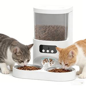 Distributeur automatique de nourriture pour animaux de compagnie haut de gamme, grande capacité, gamelles et distributeurs pour animaux - Product Image 1