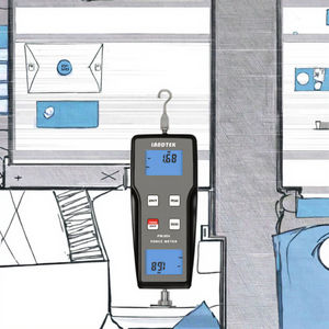 Alat Ukur Gaya Tarik Dorong LANDTEK Digital Elektronik Akurasi Tinggi 0.5% Proteksi IP55 - Product Image 3
