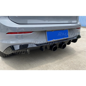 Car Tail Throat Stainless Steel Silencer Body Kit for Volkswagen <strong>Golf</strong> MK8 <strong>Rline</strong>/Pro Rear Tail Throat Liner Modification Part - Product Image 3