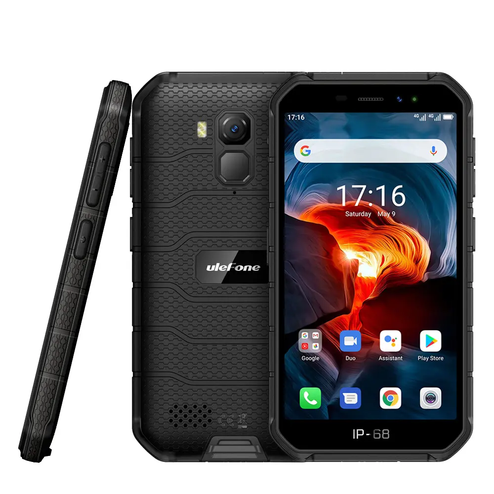 2022 New Arrival Ulefone Armor X7 Pro Rugged Smart Phone Global Version 4GB+32GB Android 10.0 quad Core 4000mAh Mobile Phones