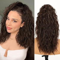 Queue de cheval longue bouclée en gros, extension de cheveux à pince facile à poser, disponible en 18 et 26 pouces