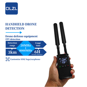 كاشف طائرات بدون طيار بمدى كشف 3-5 كم، نطاق كامل 20 ميجاهرتز-8 جيجاهرتز، تحديد دقيق، إنذار صوتي ومرئي واهتزازي، شاشة 1.5 بوصة - Product Image 1