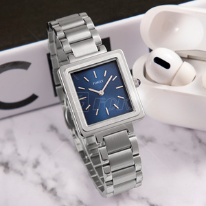 Fantaisie mode <span class=keywords><strong>femme</strong></span> marque bijoux 316L acier inoxydable or poignet de luxe Quartz femmes <span class=keywords><strong>montre</strong></span> pour fille - Product Image 3