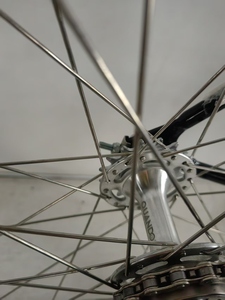 Vélo à pignon fixe vintage 700C CRO-MO, vélo fixie urbain à vitesse unique pour adultes GH-fixie072, idéal pour les trajets urbains et - Product Image 3